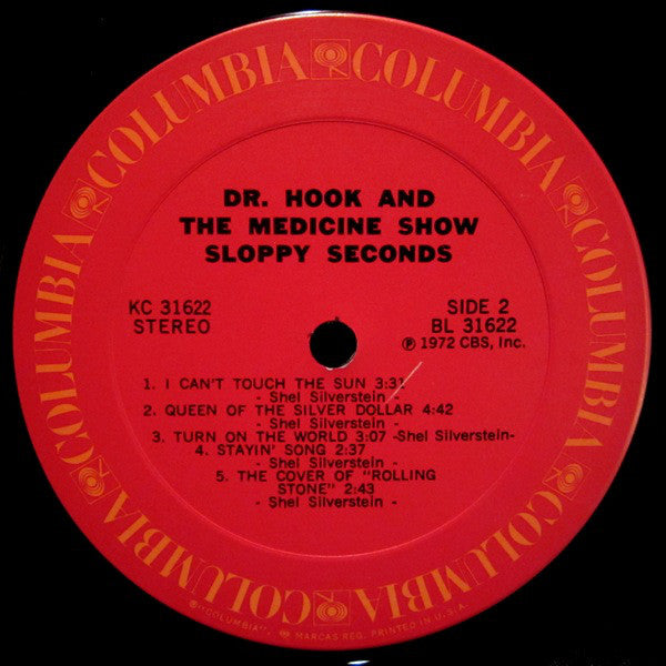 Dr. Hook And The Medicine Show* : Sloppy Seconds (LP, Album, Ter)