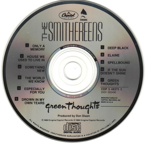 The Smithereens : Green Thoughts (CD, Album, Club)
