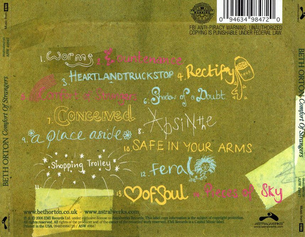 Beth Orton : Comfort Of Strangers (CD, Album)