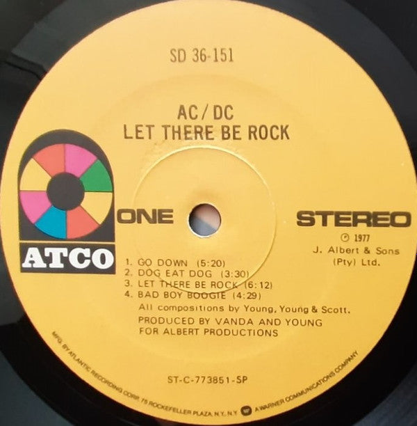 AC/DC : Let There Be Rock (LP, Album, Spe)