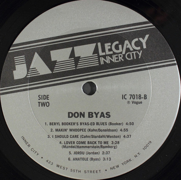 Don Byas : Don Byas (LP, Album, Comp)