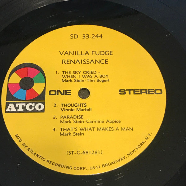 Vanilla Fudge : Renaissance (LP, Album)