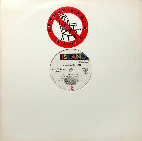 Junie Morrison : Tease Me (12", Promo)