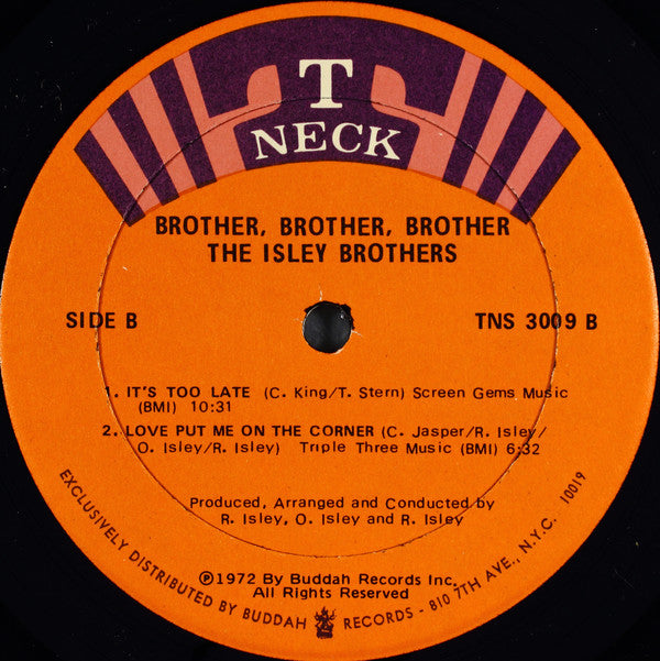 The Isley Brothers : Brother, Brother, Brother (LP, Album, Son)