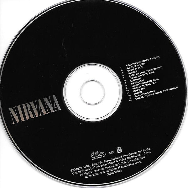 Nirvana : Nirvana (CD, Comp)
