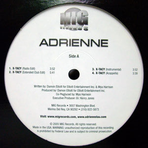 Adrienne* : Hypnotic Love / X-Tacy (12")