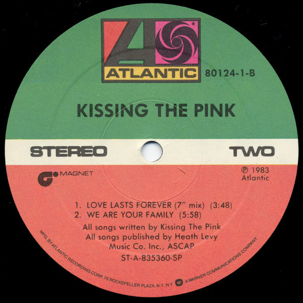 Kissing The Pink : Kissing The Pink (12")