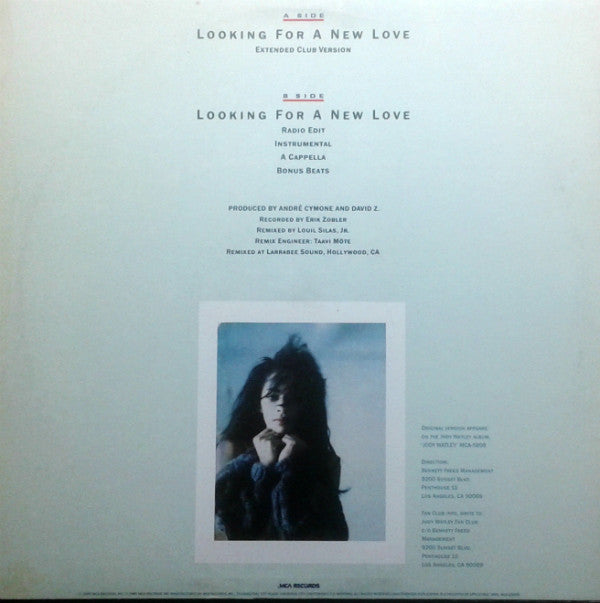 Jody Watley : Looking For A New Love (12", Single, Pin)