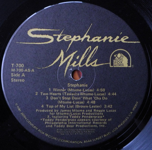 Stephanie Mills : Stephanie (LP, Album, Gat)
