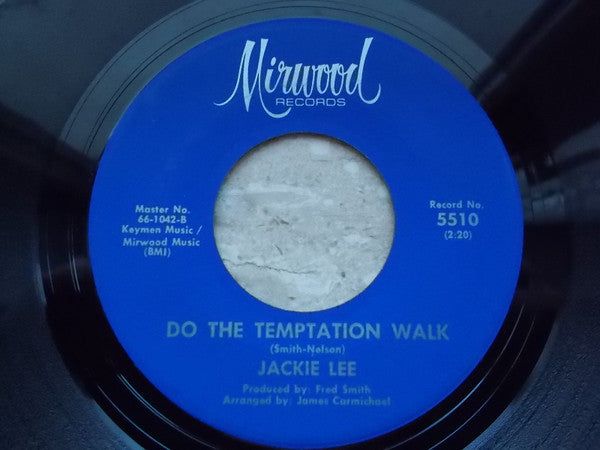 Jackie Lee : The Shotgun And The Duck / Do The Temptation Walk (7", Single, Mon)