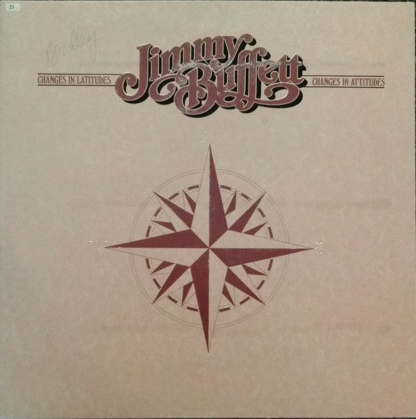 Jimmy Buffett : Changes In Latitudes, Changes In Attitudes (LP, Album, M/Print, Kee)