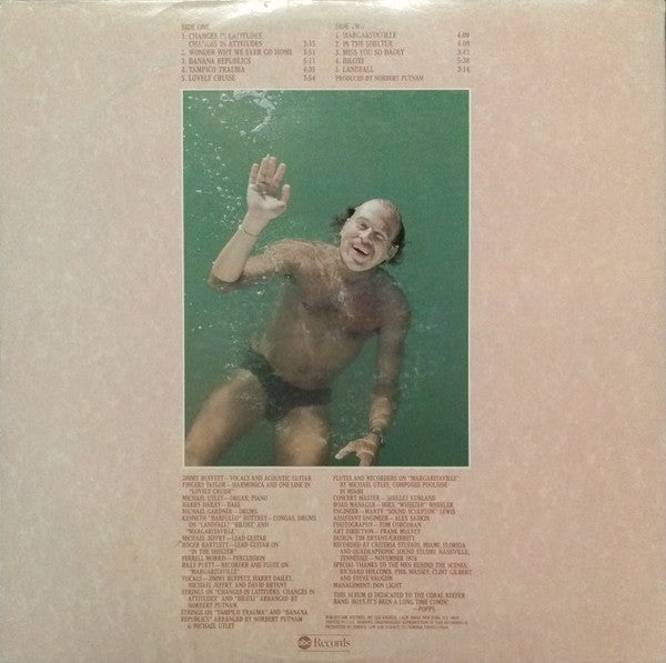 Jimmy Buffett : Changes In Latitudes, Changes In Attitudes (LP, Album, M/Print, Kee)