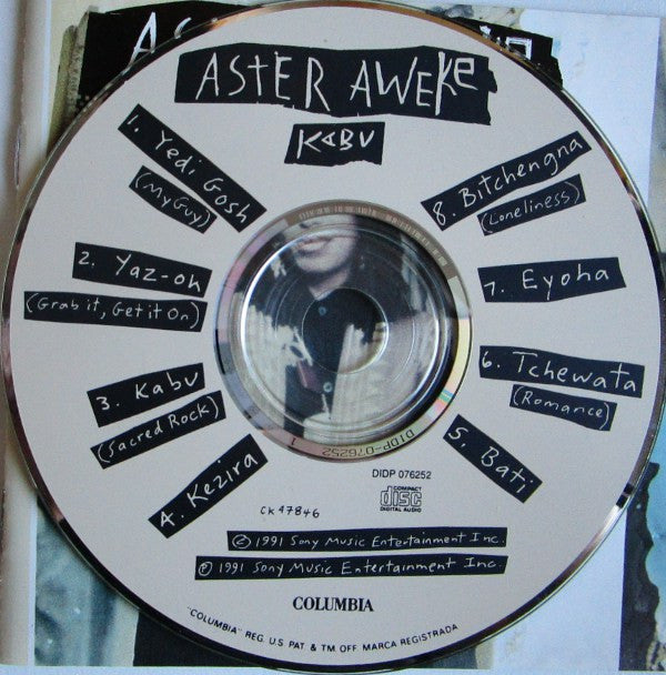 Aster Aweke : Kabu (CD, Album)