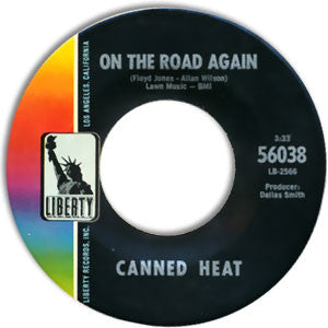 Canned Heat : On The Road Again / Boogie Music (7", Single)