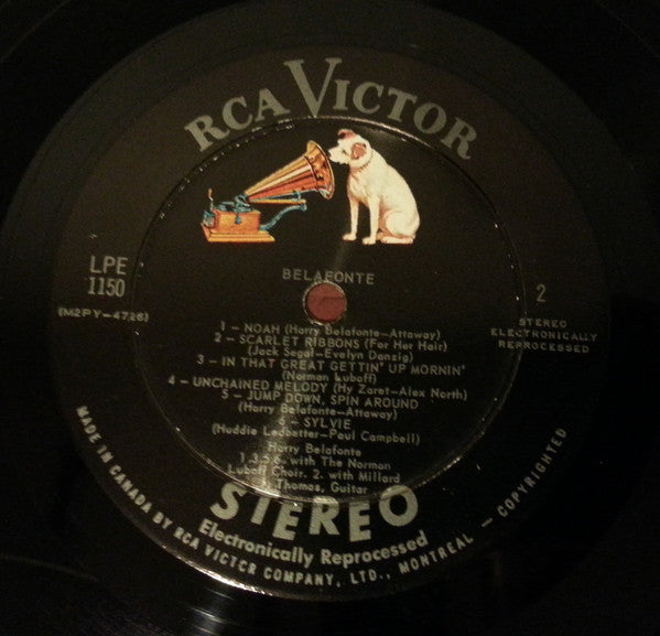 Harry Belafonte : Belafonte (LP, Album)