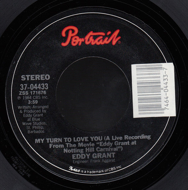 Eddy Grant : Romancing The Stone (7", Single, Styrene)