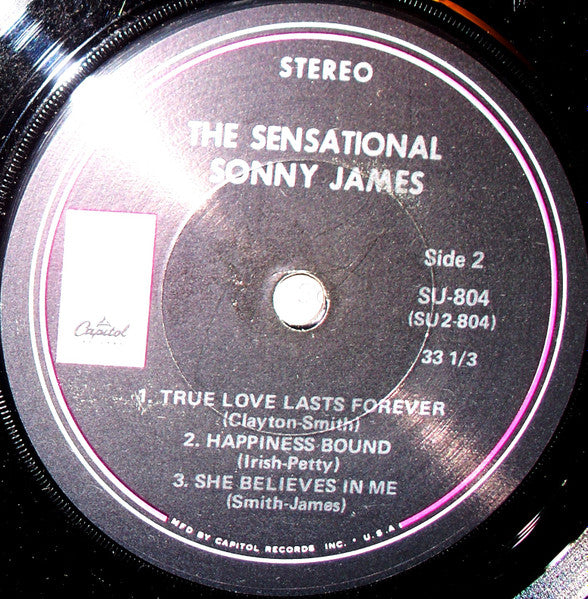 Sonny James : The Sensational Sonny James (7", Jukebox)