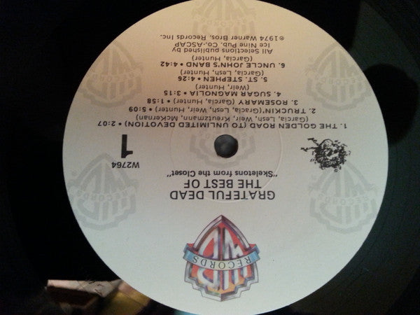 The Grateful Dead : The Best Of The Grateful Dead: Skeletons From The Closet (LP, Comp, RP, SP-)