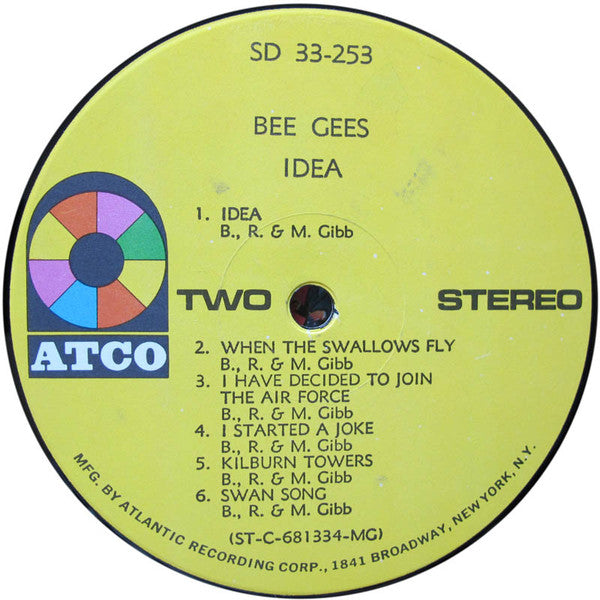 Bee Gees : Idea (LP, Album, RE, MG )