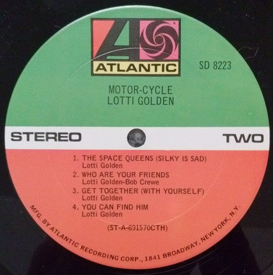 Lotti Golden : Motor-Cycle (LP, Album, CTH)