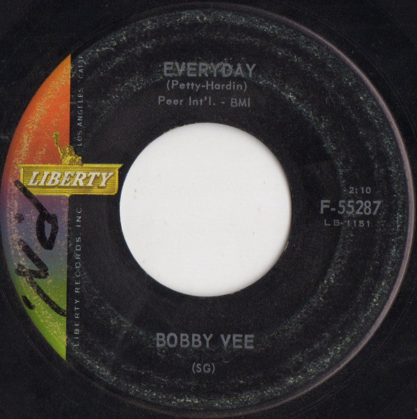 Bobby Vee : Rubber Ball / Everyday (7", Ind)