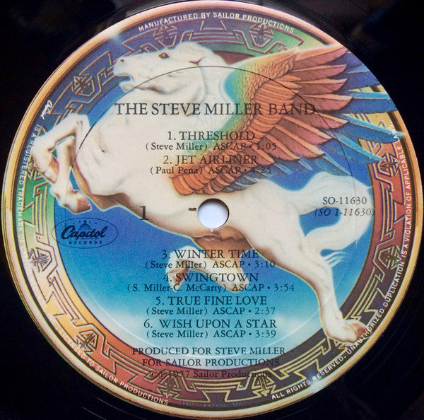 The Steve Miller Band* : Book Of Dreams (LP, Album, Gol)
