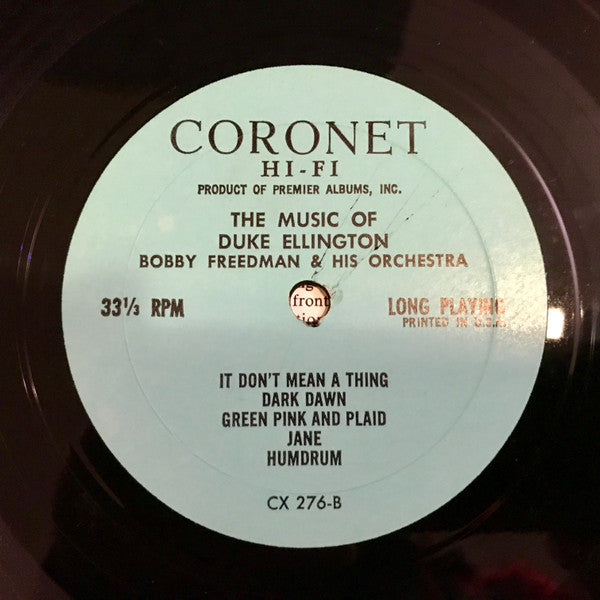 Duke Ellington And His Orchestra / Bobby Freedman & His Orchestra* : Duke Ellington And His Orchestra Also Starring The Exciting Sounds Of Bobby Freedman (LP, Comp)