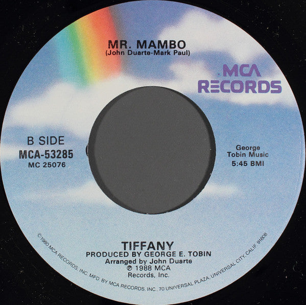 Tiffany : I Saw Him Standing There (7", Glo)