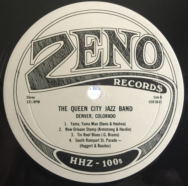 The Queen City Jazz Band : Here 'Tis (LP, Album)