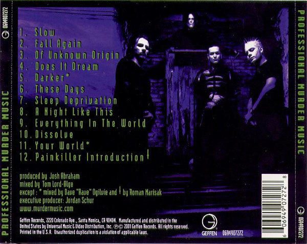Professional Murder Music : Professional Murder Music (CD, Album)