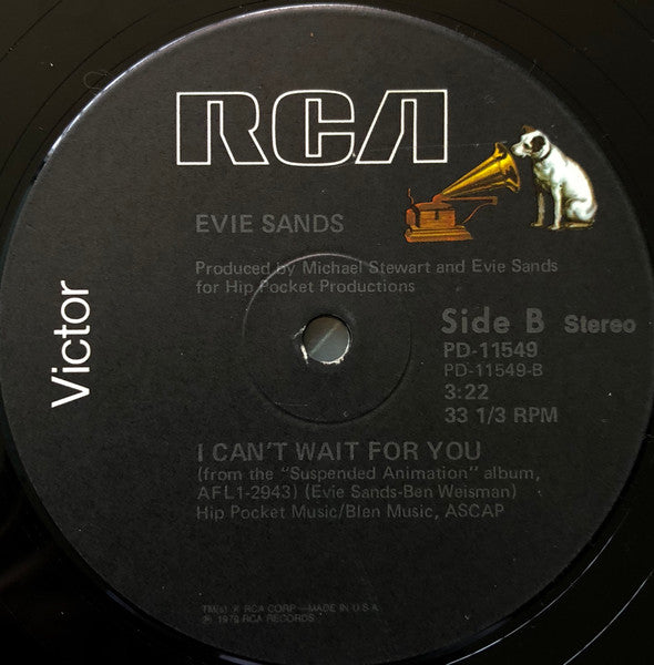 Evie Sands : Keep My Lovelight Burnin' (12")