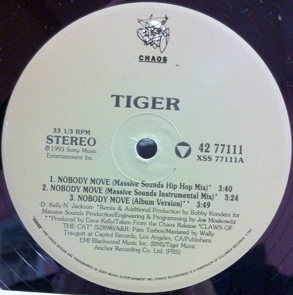 Tiger : Nobody Move (12")