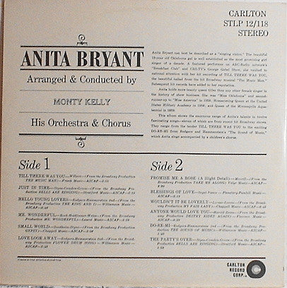 Anita Bryant : Anita Bryant (LP, Album)
