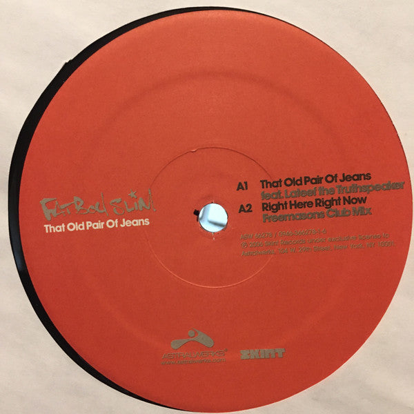 Fatboy Slim : That Old Pair Of Jeans (12")
