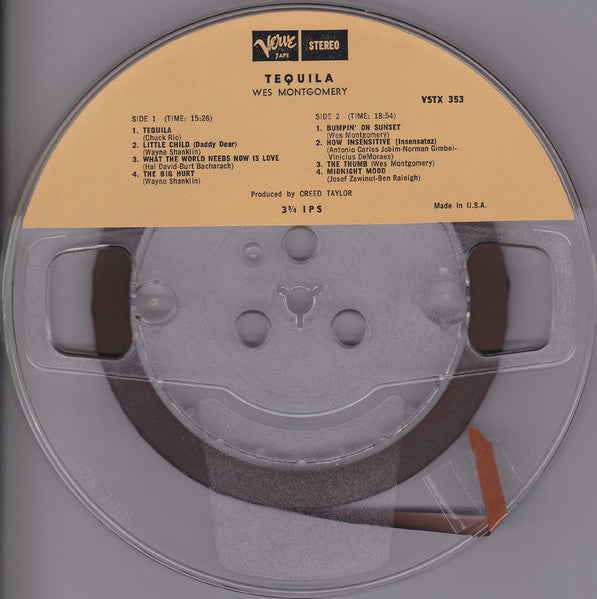 Wes Montgomery : Tequila (Reel, 4tr Stereo, 7" Reel, Album)
