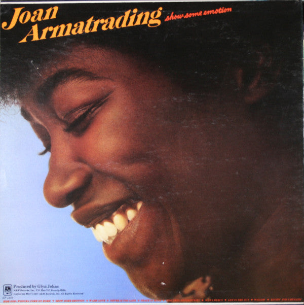 Joan Armatrading : Show Some Emotion (LP, Album, Ter)