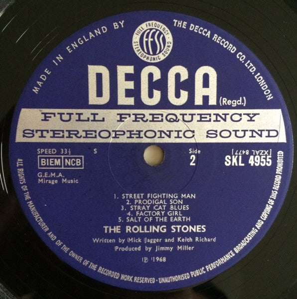 Rolling Stones* : Beggars Banquet (LP, Album, Gat)