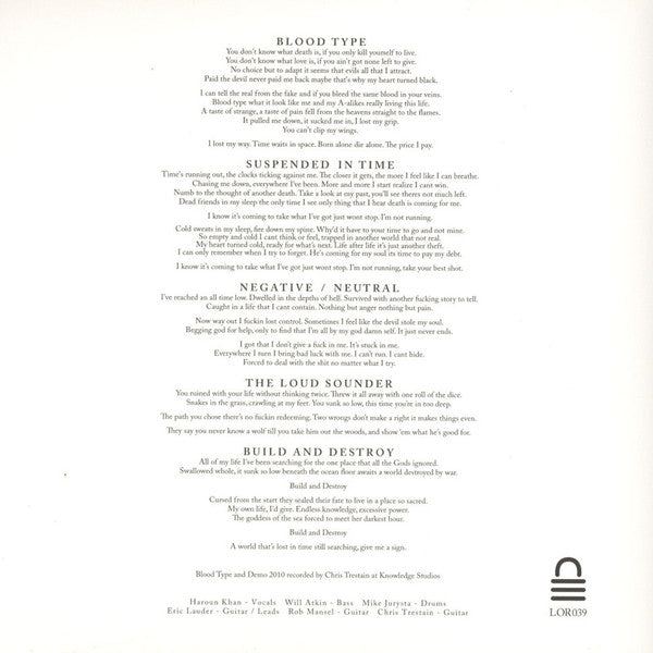 Build & Destroy* : Demo 2010 (7")