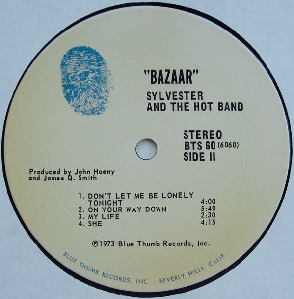 Sylvester And The Hot Band : Bazaar (LP, Album)