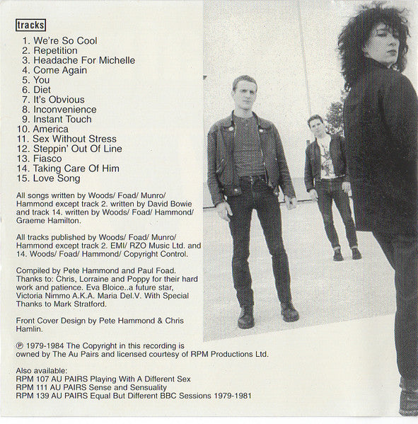 Au Pairs : Shocks To The System - The Very Best Of (CD, Comp)