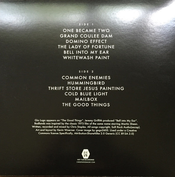 Chris Staples : Badlands (LP, Album)