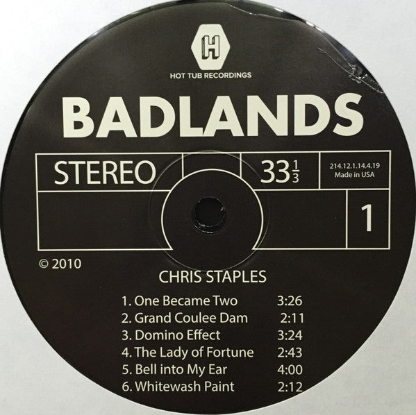 Chris Staples : Badlands (LP, Album)