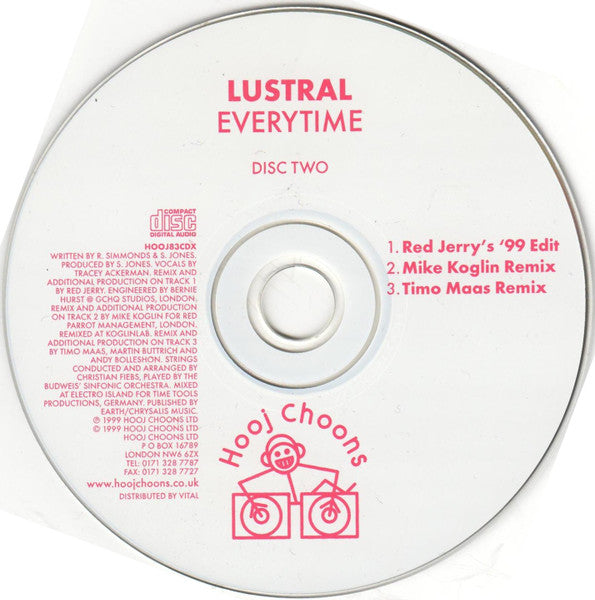 Lustral : Everytime (Disc Two) (CD, Single)