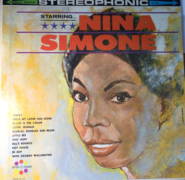 Nina Simone With George Wallington : Starring Nina Simone With George Wallington (LP)