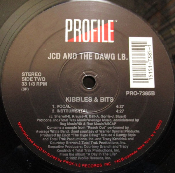JCD And The Dawg LB. : Get Naked (12")