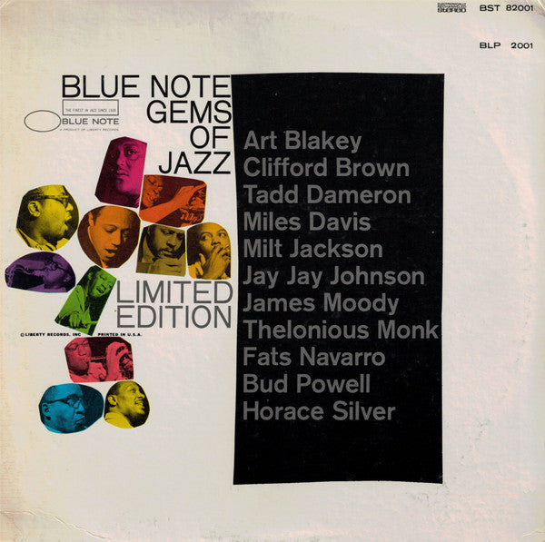Various : Blue Note Gems Of Jazz (LP, Comp, Ltd, RE, Ele)