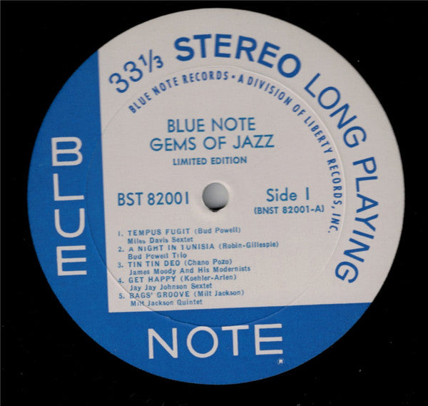 Various : Blue Note Gems Of Jazz (LP, Comp, Ltd, RE, Ele)