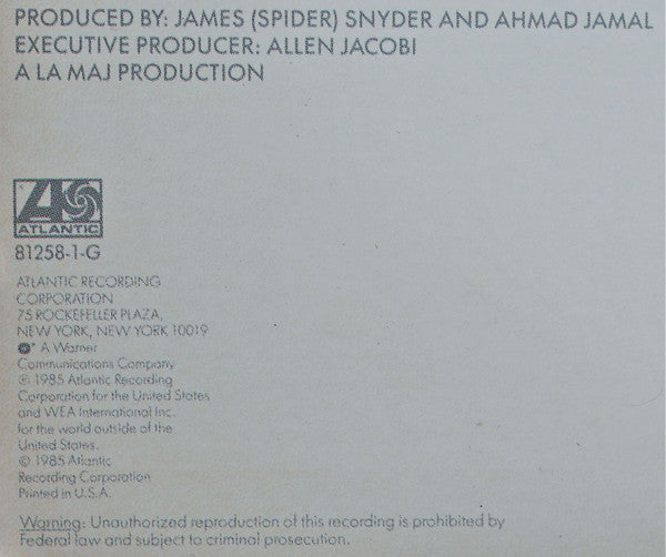 Ahmad Jamal : Digital Works (2xLP)