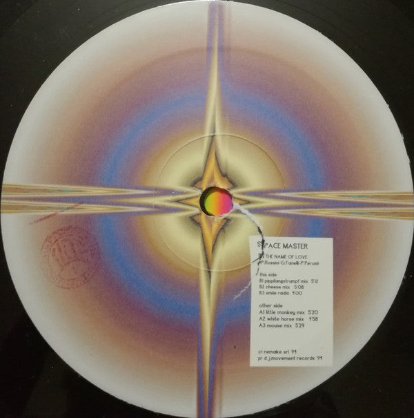 Space Master : In The Name Of Love (12")