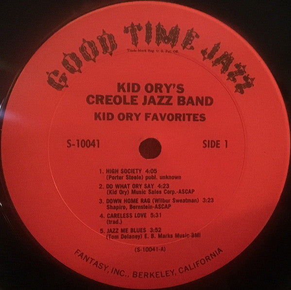 Kid Ory And His Creole Jazz Band : Kid Ory Favorites (2xLP, RE)